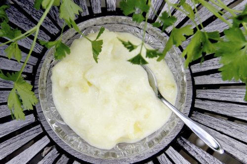 opskrift kartoffelmos med jordskokker