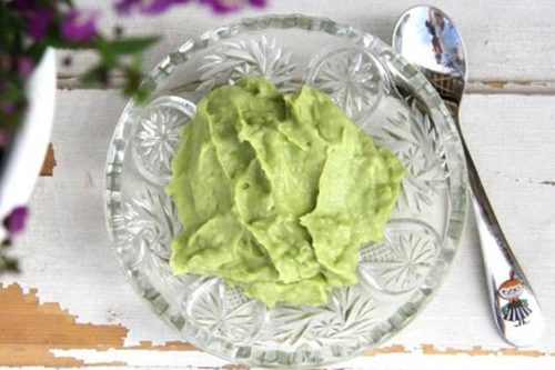 opskrift avocadomos frugtmos til baby